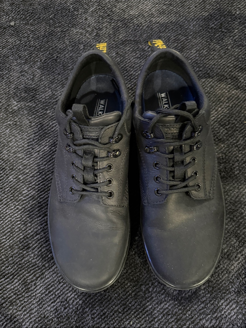 Men's Doc Marten Black Casual Lace-Up Shoes. Size 11